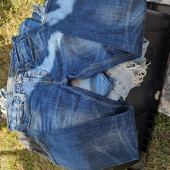 American Eagle Outfitters Mens Coreflex Blue Skinny Jeans: 28x28 - Picture 1 of 5